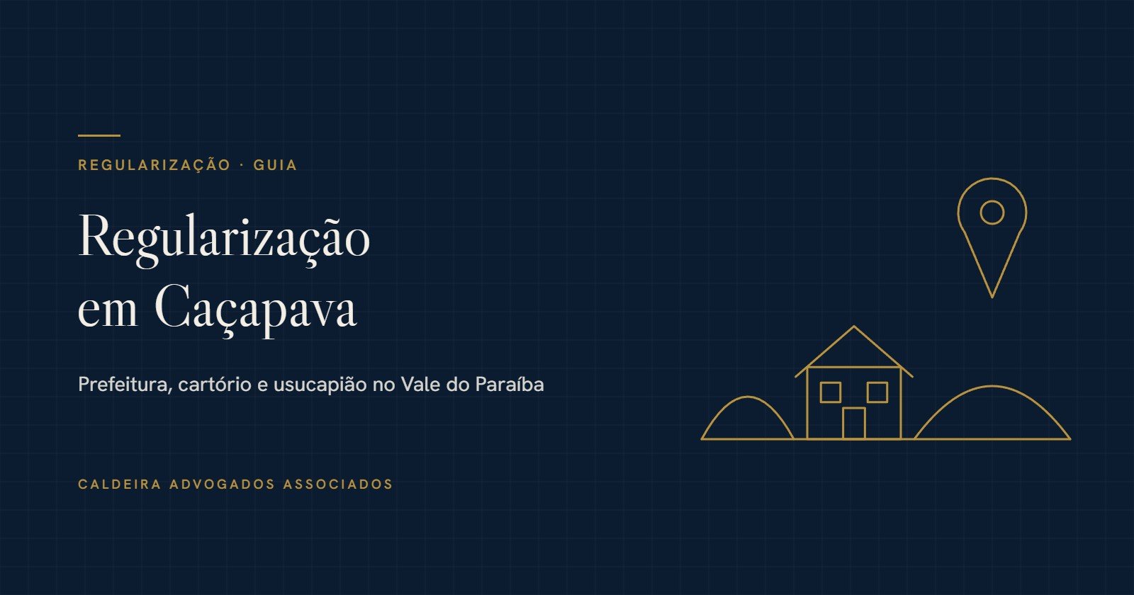 Casa térrea em bairro residencial de Caçapava, no Vale do Paraíba, com documentos de regularização sobre a mesa.