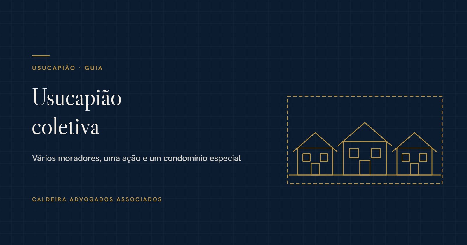 Casas vizinhas em um núcleo urbano informal, ocupado por várias famílias que buscam a usucapião coletiva
